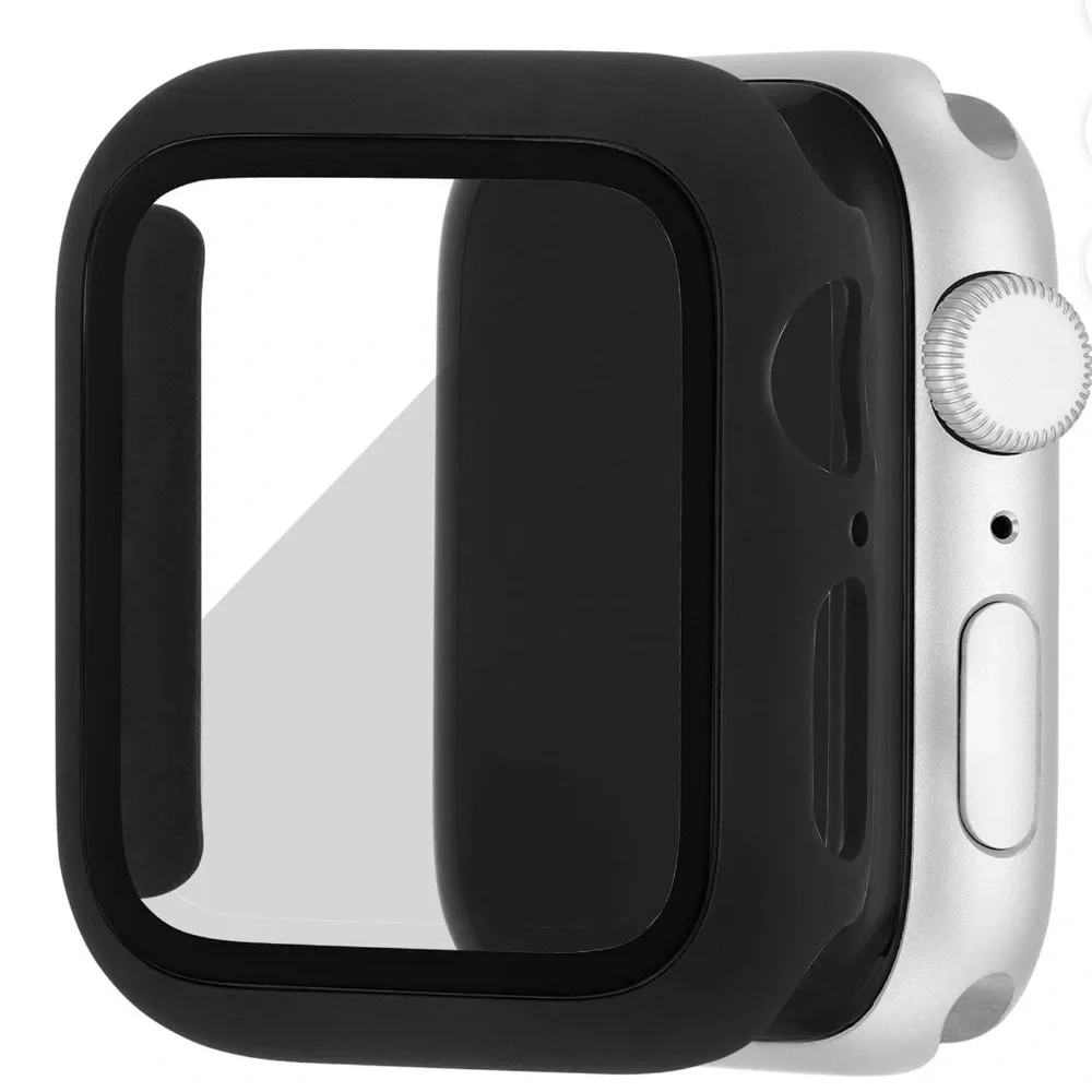 WITHit Full Protection Black Bumper with Glass Screen 42 MM